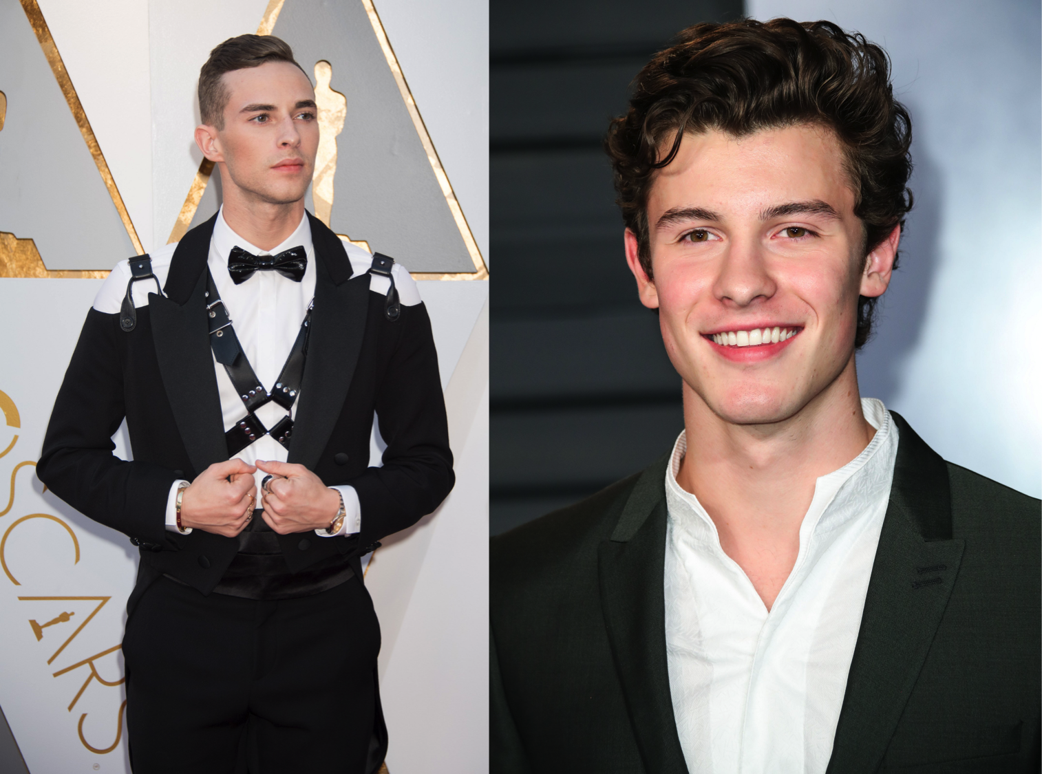 Adam Rippon, Shawn Mendes Adam Rippon, Shawn Mendes